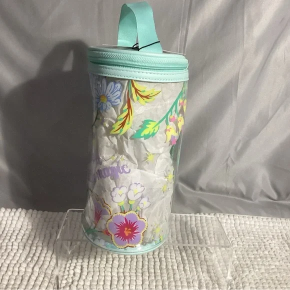 Vera Bradley Disney 100 Tinkerbell Zippered Lotion Cosmetic Case Bag RARE NEW - Picture 6 of 10